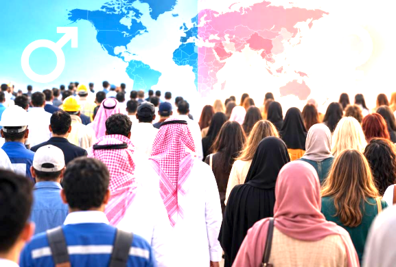 دول تتفوق فيها النساء عدديا