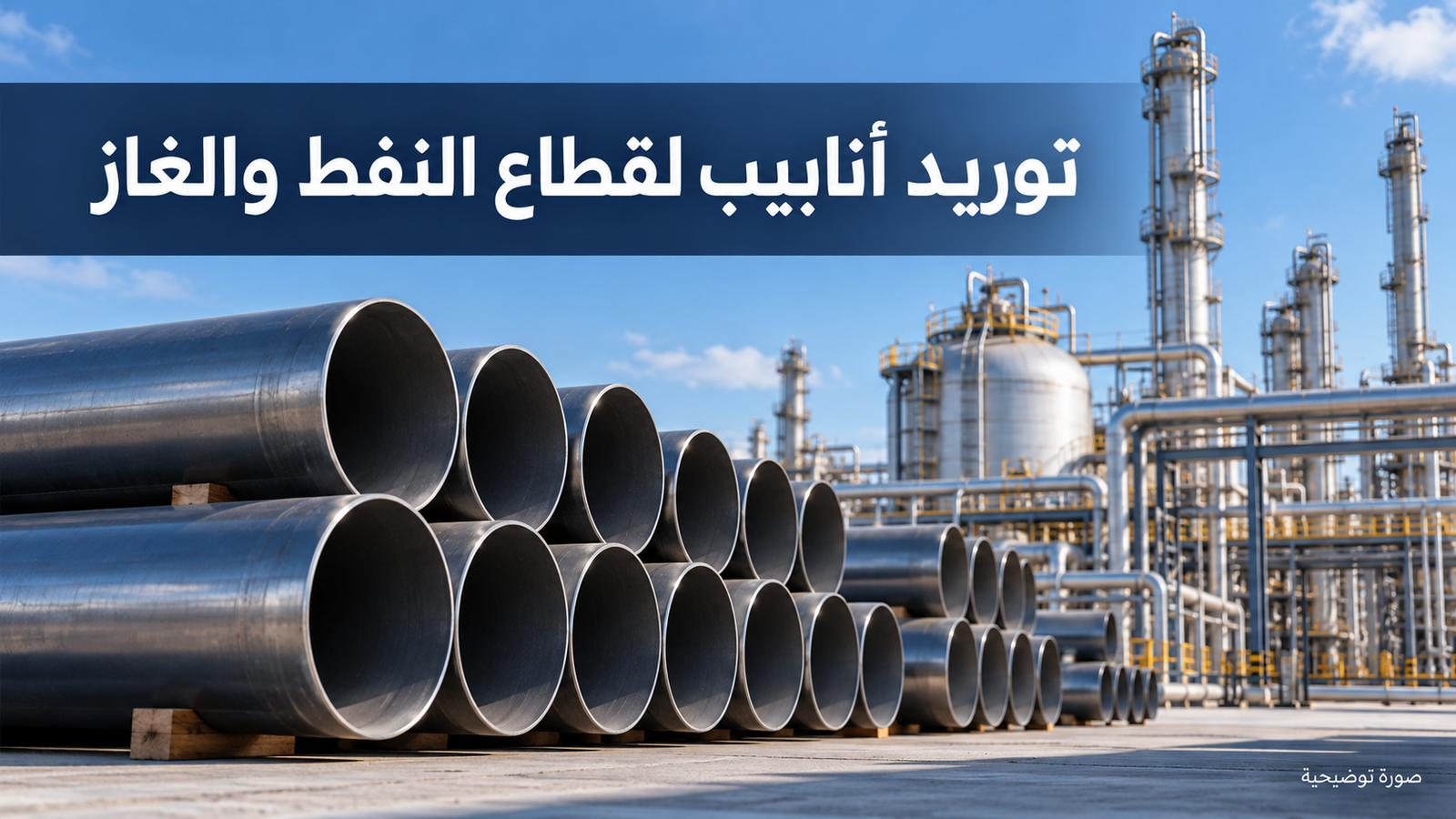 عقد جديد لتوريد أنابيب النفط والغاز لأرامكو السعودية